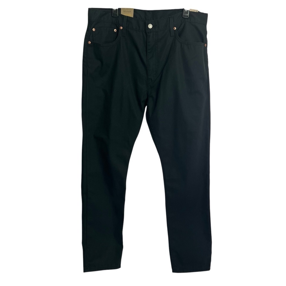 Levi’s 512 Slim Taper Men’s Jeans Sz W38/L32 Color Black Pockets Eco Ease $69.50